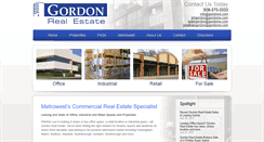 Desktop Screenshot of gordonre.com